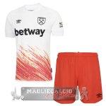 West Ham United Set Completo Bambino Maglia Calcio Terza 2022-23