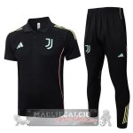 Juventus Nero Maglia POLO Set Completo 2025 2026