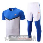 Formazione Set Completo Maglia Calcio Nike 2022-2023 Blu II Bianco