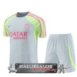 Paris Saint Germain Completo Bambino Formazione 2023-2024 Grigio Verde