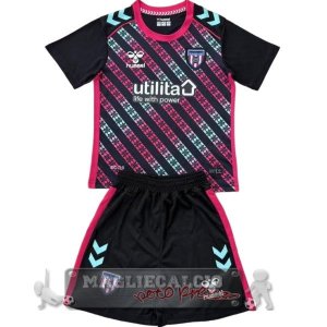 Portiere Set Completo De Bambino Sunderland AFC 2025 2026 Rosa Nero