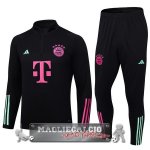 Bayern Monaco Insieme Completo Verde Blu Bambino Giacca 2023-24 Nero I Purpureo