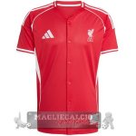 Thailandia Speciale Maglia Liverpool 2025 2026 Rosso Bianco