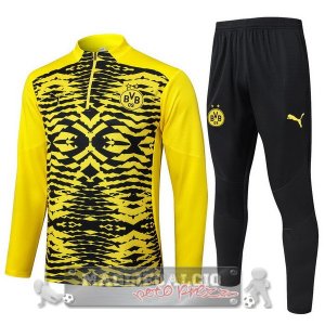 Set Completo Felpa Allenamento Formazione Bambino Borussia Dortmund 2024 2025