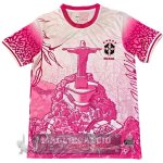 Thailandia Speciale Maglia Brasile 2026 Rosa Bianco