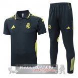 Real Madrid Grigio Navy Verde Maglia POLO Set Completo 2025 2026