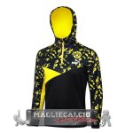 Giacca Felpa Cappuccio Borussia Dortmund 2023-24 Nero Giallo
