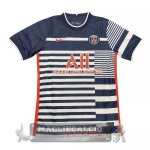 Paris Saint Germain Formazione Maglia Calcio 2021-22 Blu Bianco Rosso