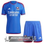 Lione Set Completo Bambino Maglia Calcio Away 2023-24