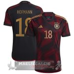 18 Hofmann Away Maglia Calcio Germania Coppa del Mondo 2022