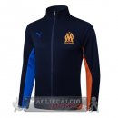 Lunga Zip Giacca Marsella 2024 2025 Blu Navy