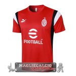 AC Milan Formazione Maglia Calcio 2023-24 Rosso