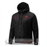 Liverpool Nero Giacca A Vento 2022-23