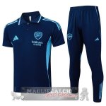 Set Completo Arsenal Maglia POLO 2025 2026 Blu Navy