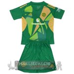 Portiere Conjunto De Bambino Manchester United 2024 2025 Verde