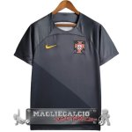 Thailandia Speciale Maglia Calcio Portogallo 2023 Grigio Nero