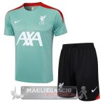 Formazione Set Completo Liverpool 2024 2025 Verde Nero