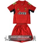 Portiere Maglia Calcio Set Completo Uomo Juventus 2023-24 Rosso