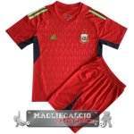 Argentina Set completi Bambino Maglia Calcio Portero 2023 Rosso