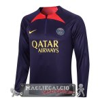 Paris Saint Germain Purpureo Rosso Felpa Da Allenamento 2023-24