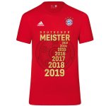 Bayern Munchen Formazione Maglia Calcio 2019-20 Rosso Giallo