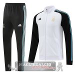 Argentina Insieme Completo Nero Bianco Giacca Lunga Zip 2022