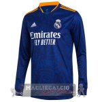 Away Manica lunga Maglia Calcio Real Madrid 2021-22