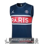 Formazione Senza Maniche Paris Saint Germain 2023-24 Blu Navy I Rosso