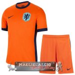 Paesi Bassis Set Completo Bambino Maglia Calcio Home 2024