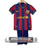Barcelona Retro Set Completo Bambino Maglia Calcio Home 2009-2010