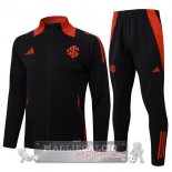 Set Completo Lunga Zip Giacca Internacional 2025 2026 Nero