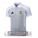 Real Madrid Grigio Bianco Maglia POLO 2025 2026