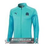 Giacca Lunga Zip Marsella 2023-24 Verde Blu