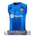 Formazione Senza Maniche Barcelona 2023-24 Blu Bianco