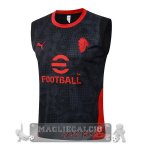 Formazione Senza Maniche AC Milan 2025 2026 Nero Rosso