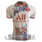 Paris Saint Germain Formazione Maglia Calcio 2021-22 I Bianco