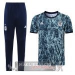Argentina Formazione Set Completo Maglia Calcio 2021 blu