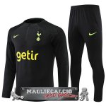 Tottenham Hotspur Set Completo Bambino Giocatori Nero Felpa Da Allenamento 2022-23