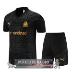 Formazione Set Completo Bambino Marsella 2023-24 Nero Giallo