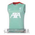 Formazione Senza ManicheLiverpool 2024 2025 Verde Bianco