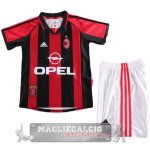 Home Conjunto De Bambino AC Milan Retro 1998 1999
