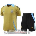 Formazione Set Completo Bambino Argentina 2024 Giallo Nero Blu