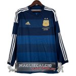 Away Manica Lunga Maglia Calcio Argentina 2014