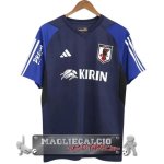 Thailandia Pre partita Maglia Calcio Giappone 2024 Blu Navy