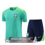 Formazione Set Completo Brasile 2024 Verde Blu