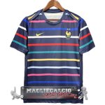 Thailandia Pre partita Maglia Calcio Francia 2024 Blu