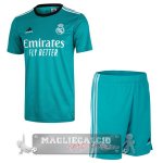 Real Madrid Set Completi Bambino Maglia Calcio Terza 2021-22