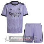 Real Madrid Set Completi Bambino Maglia Calcio Away 2022-23