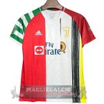 Thailandia speciale Maglia Calcio Juventus 2024 2025 Rosso Bianco