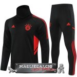 Bayern Monaco Insieme Completo Nero Bambino Felpa Da Allenamento 2023-24